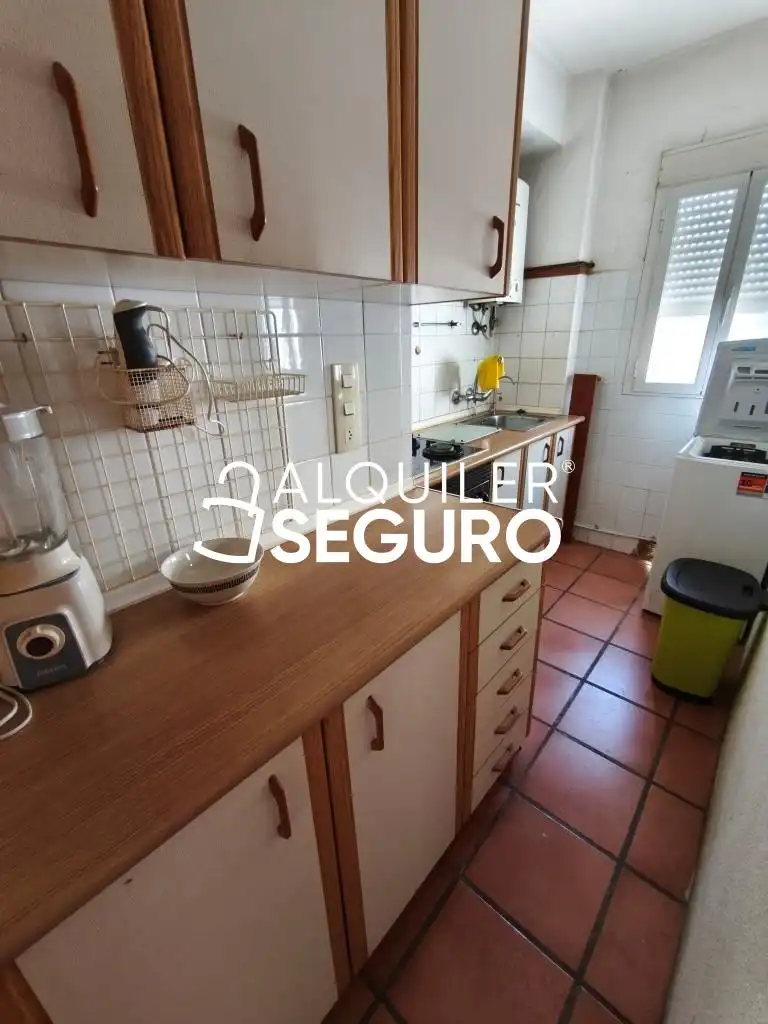 Kitchen of Flat for rent in Alicante / Alacant  with Heating, Terrace and Furnished