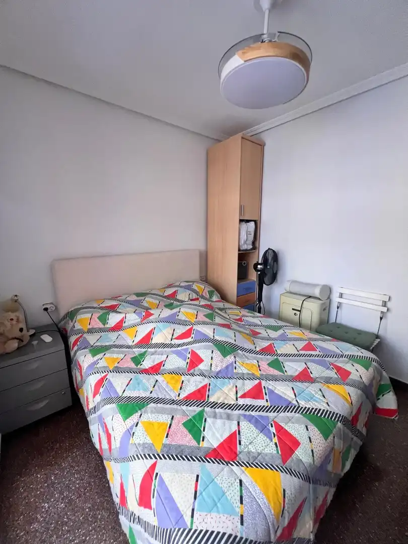Bedroom of Flat for sale in Murcia  with Air Conditioner, Furnished and Balcony