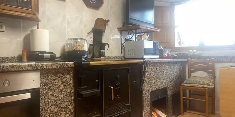 Kitchen of Houses for sale in Ponga  with Private garden, Terrace and Storage room