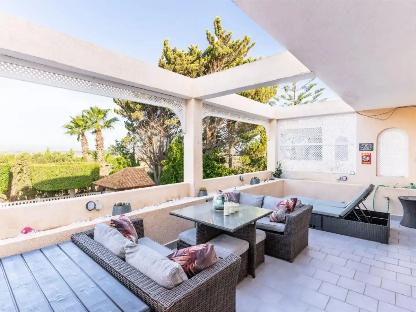 Terraza de Piso en venta en Garrucha con Aire acondicionado, Jardín privado y Trastero