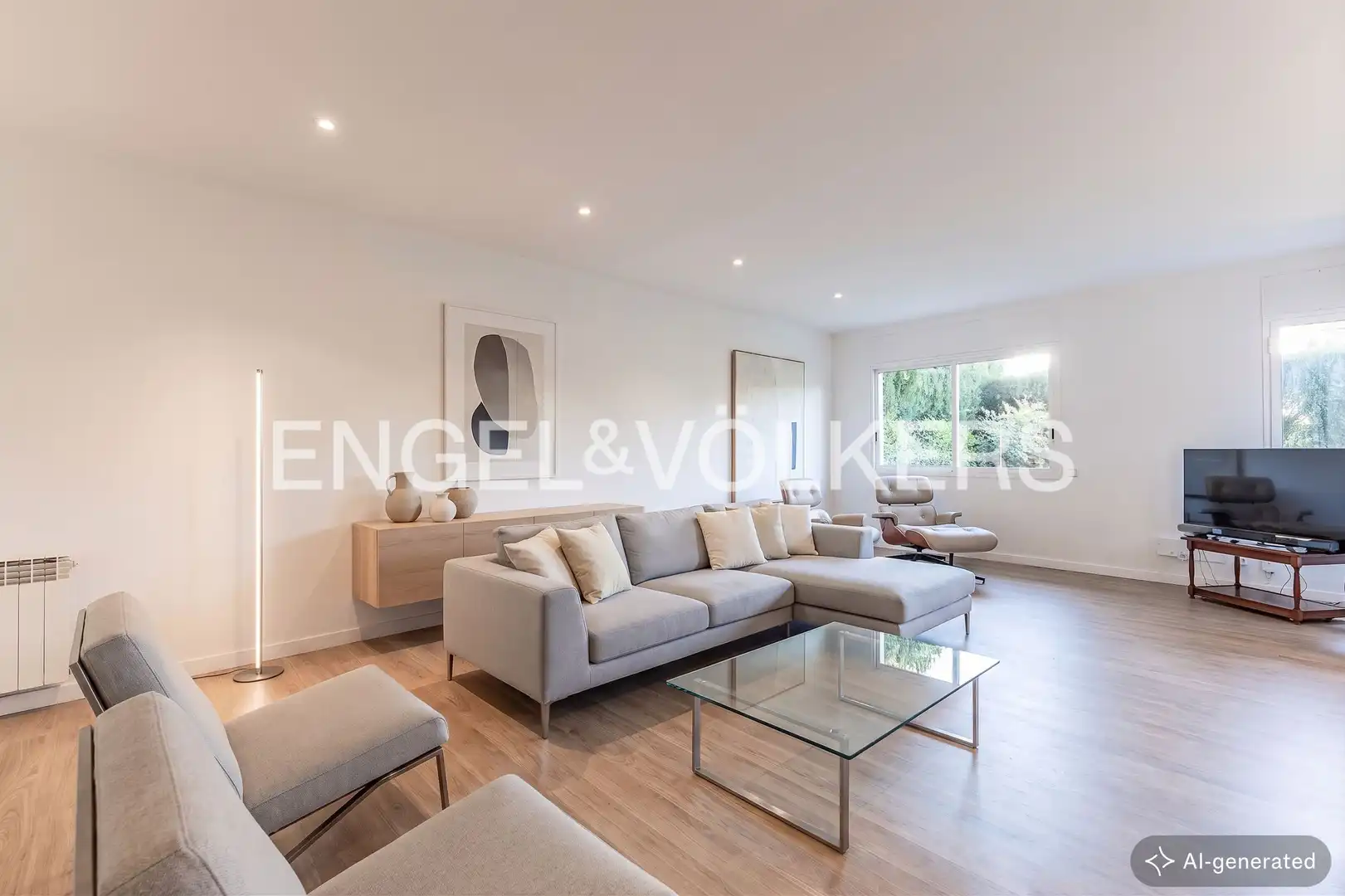 Exterior view of Single-family semi-detached for sale in Sant Cugat del Vallès  with Air Conditioner, Heating and Private garden