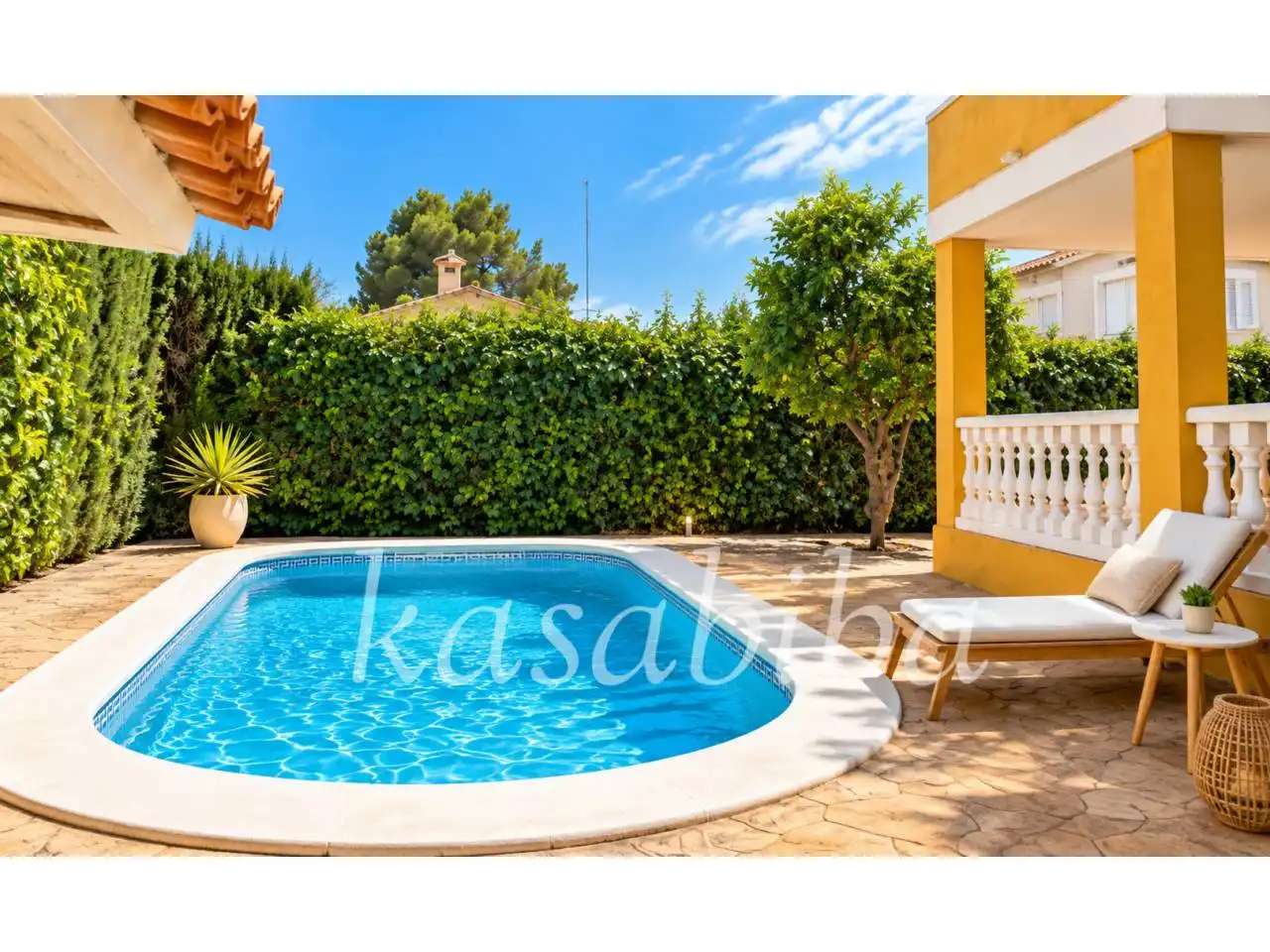 Piscina de Casa o chalet en venta en Chiva con Jardín privado, Terraza y Piscina