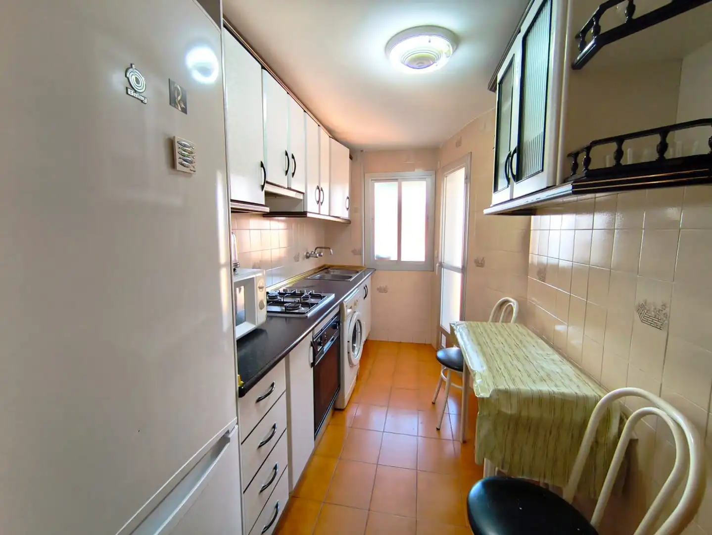 Kitchen of Flat for rent in Badajoz  with Furnished, Oven and Washing machine