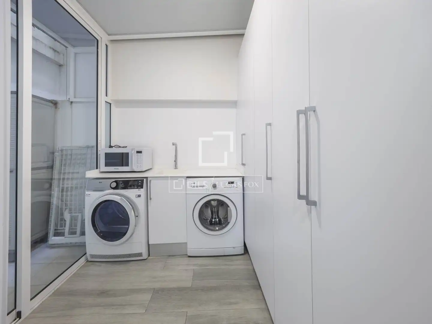 Küche von Wohnung zur Miete in Valencia mit Klimaanlage, Heizung und Parkett