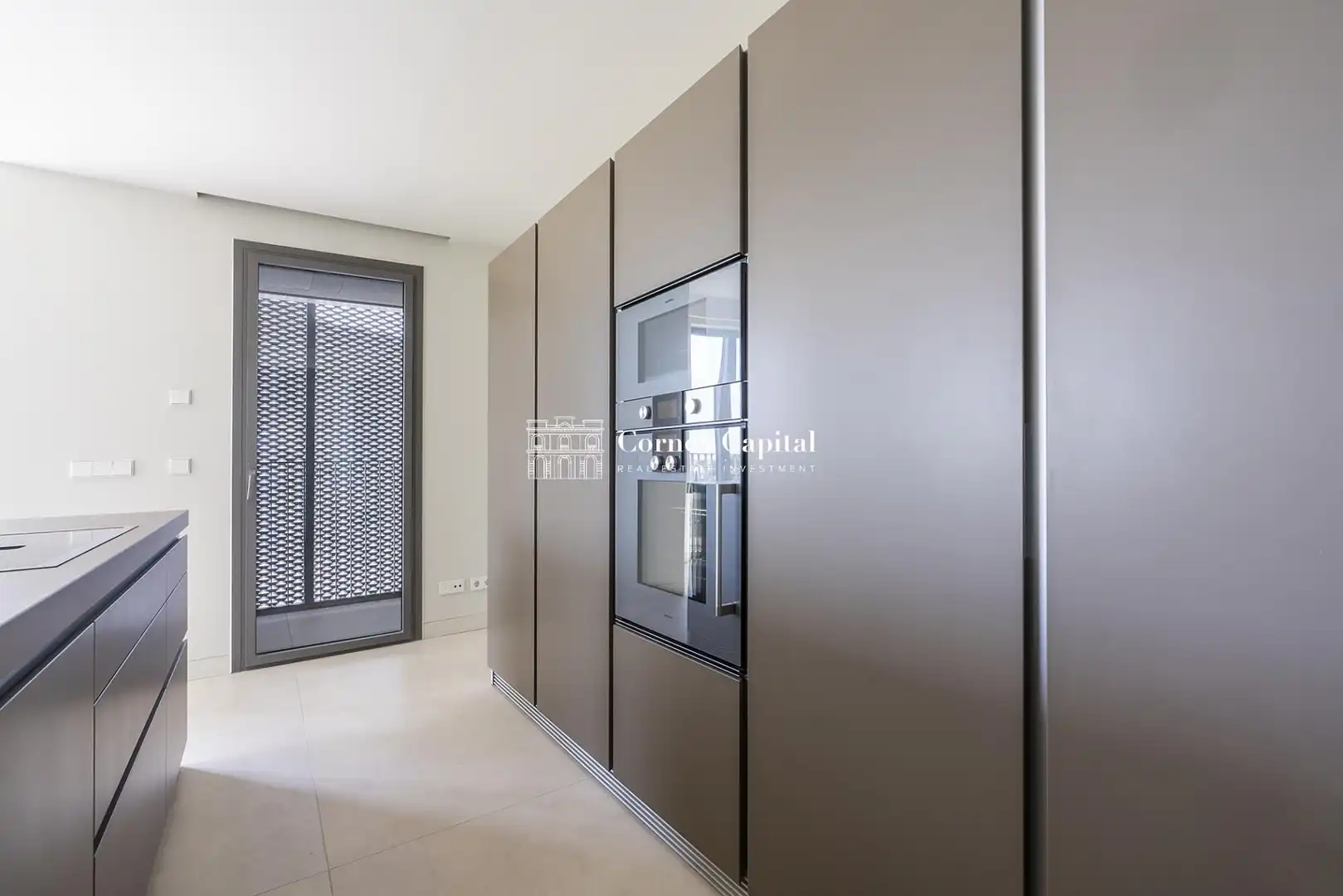 Kitchen of Flat for sale in Barcelona  with Air Conditioner, Heating and Private garden