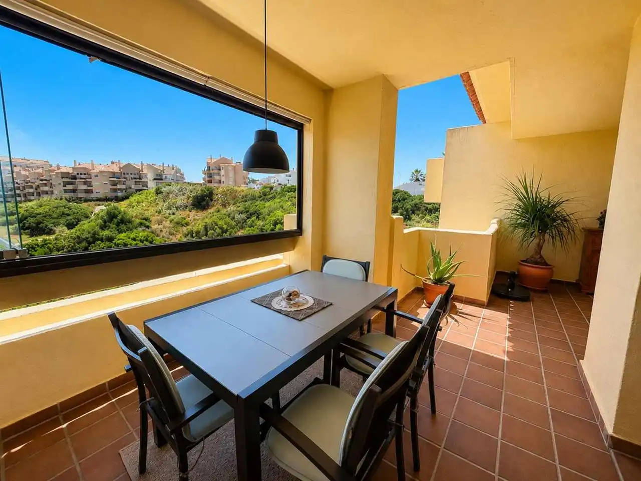Terraza de Apartamento en venta en Manilva con Aire acondicionado, Calefacción y Terraza