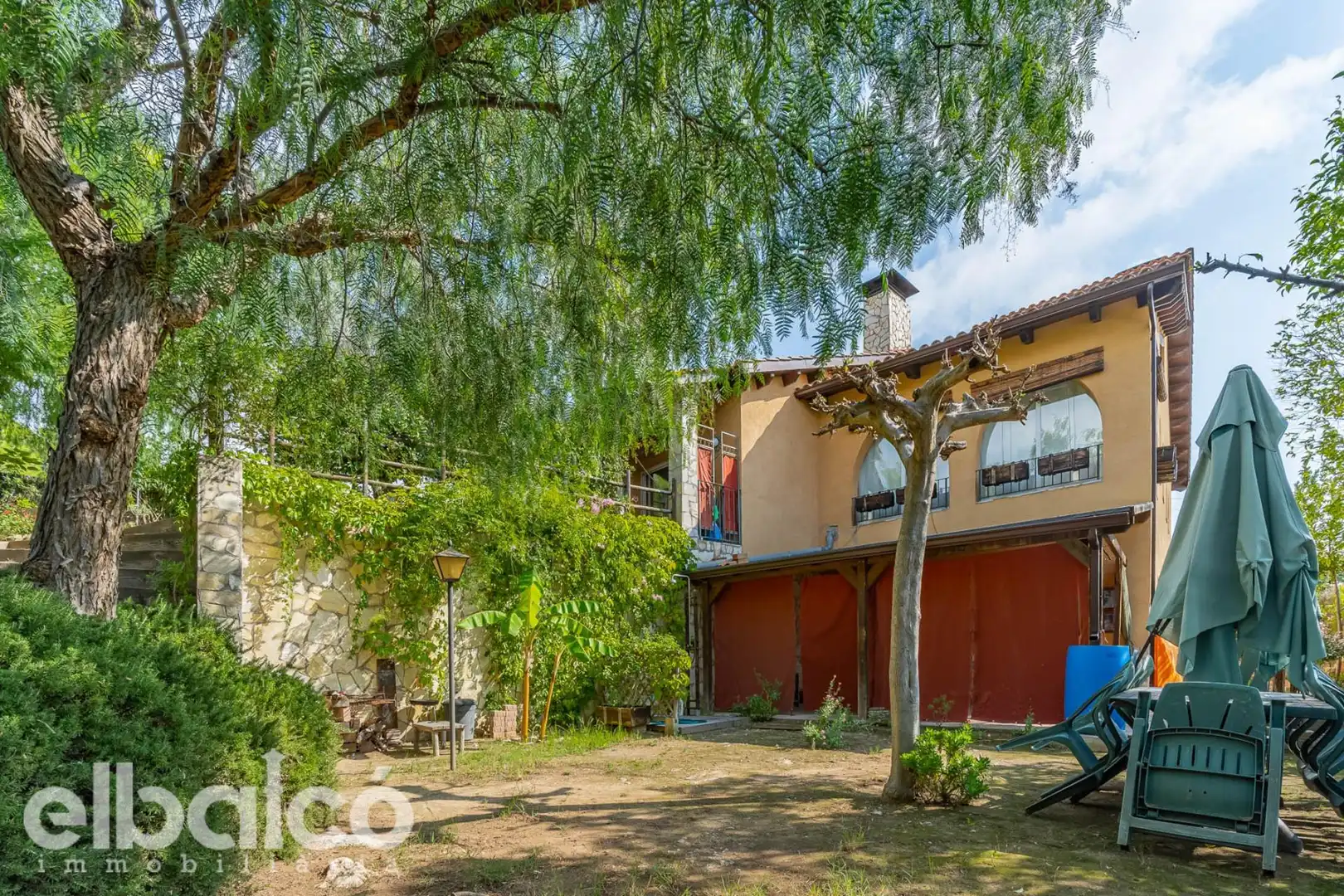 Garten von Haus oder Chalet zum Verkauf in La Pobla de Montornès   mit Privatgarten, Terrasse und Abstellraum