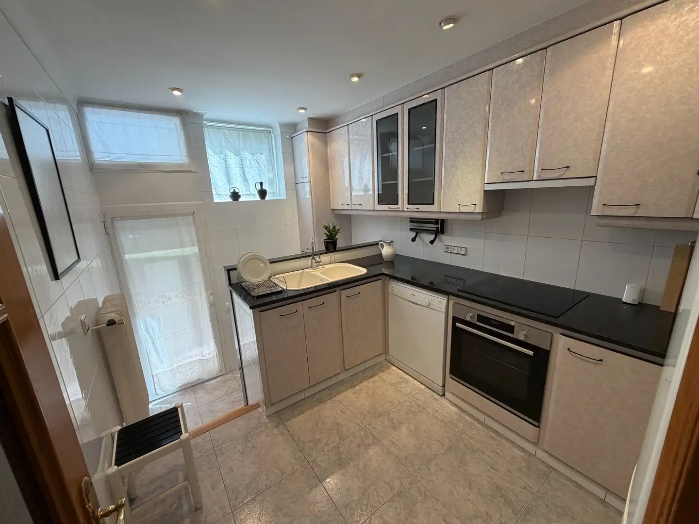Cocina de Casa adosada en venta en Olot con Calefacción, Jardín privado y Balcón
