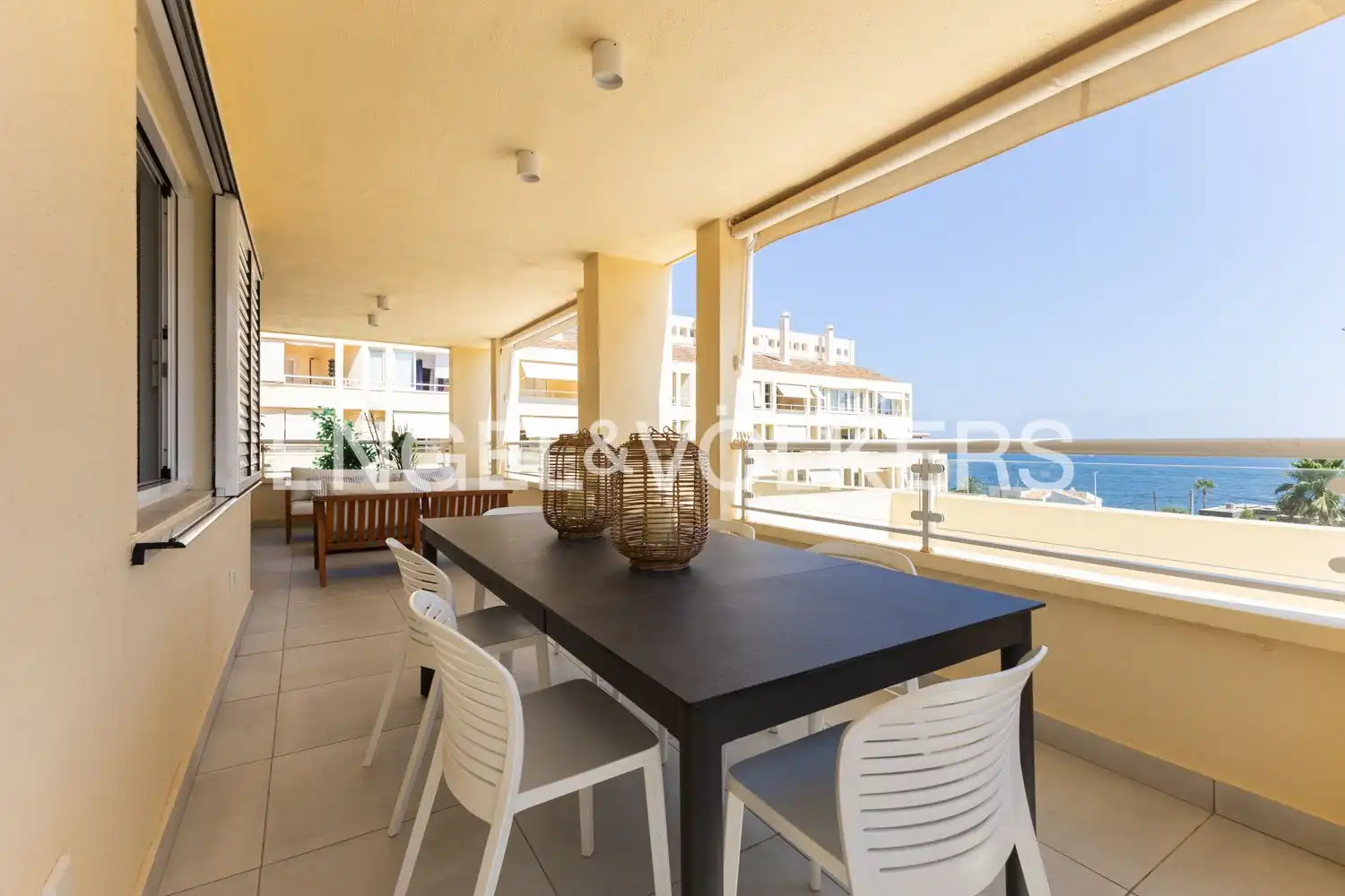 Terrace of Flat for rent in Jávea / Xàbia  with Air Conditioner, Heating and Terrace