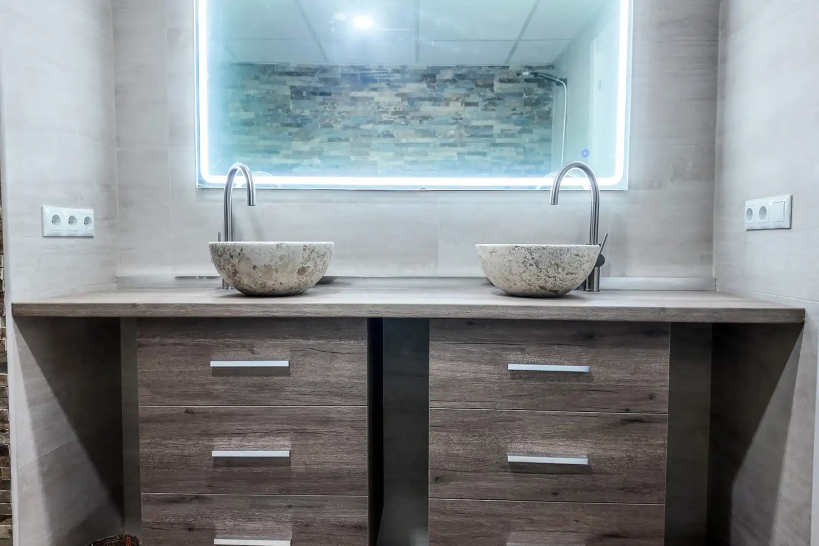 Badezimmer von Maisonette zum Verkauf in Alicante / Alacant mit Klimaanlage und Terrasse