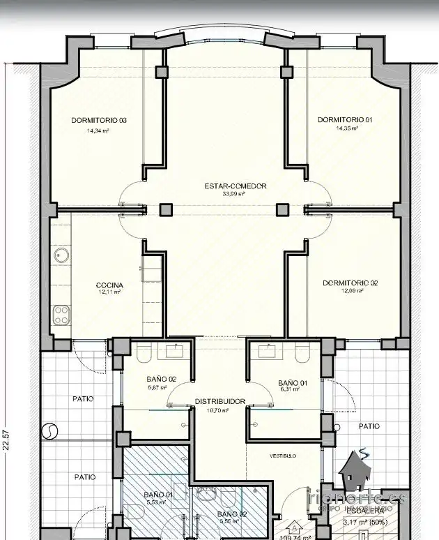 Piso en venta en Ribadesella con Calefacción