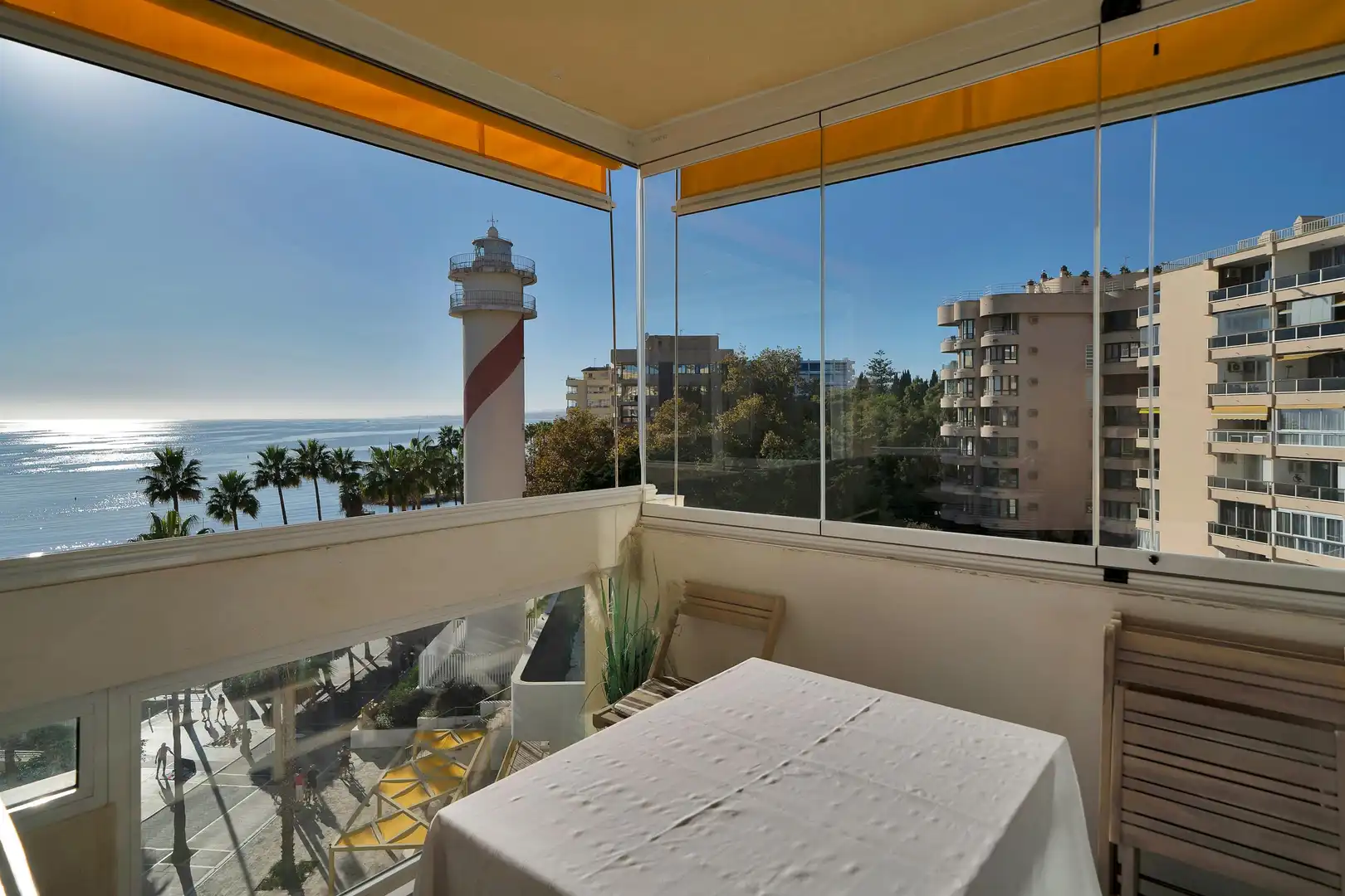 Terraza de Apartamento en venta en Marbella con Calefacción, Terraza y Piscina comunitaria