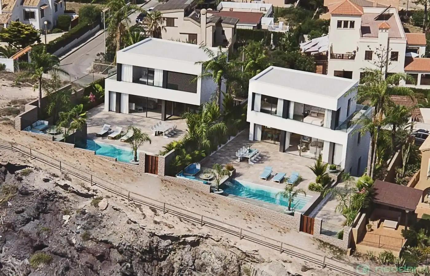 Vista exterior de Casa o chalet en venta en Cartagena