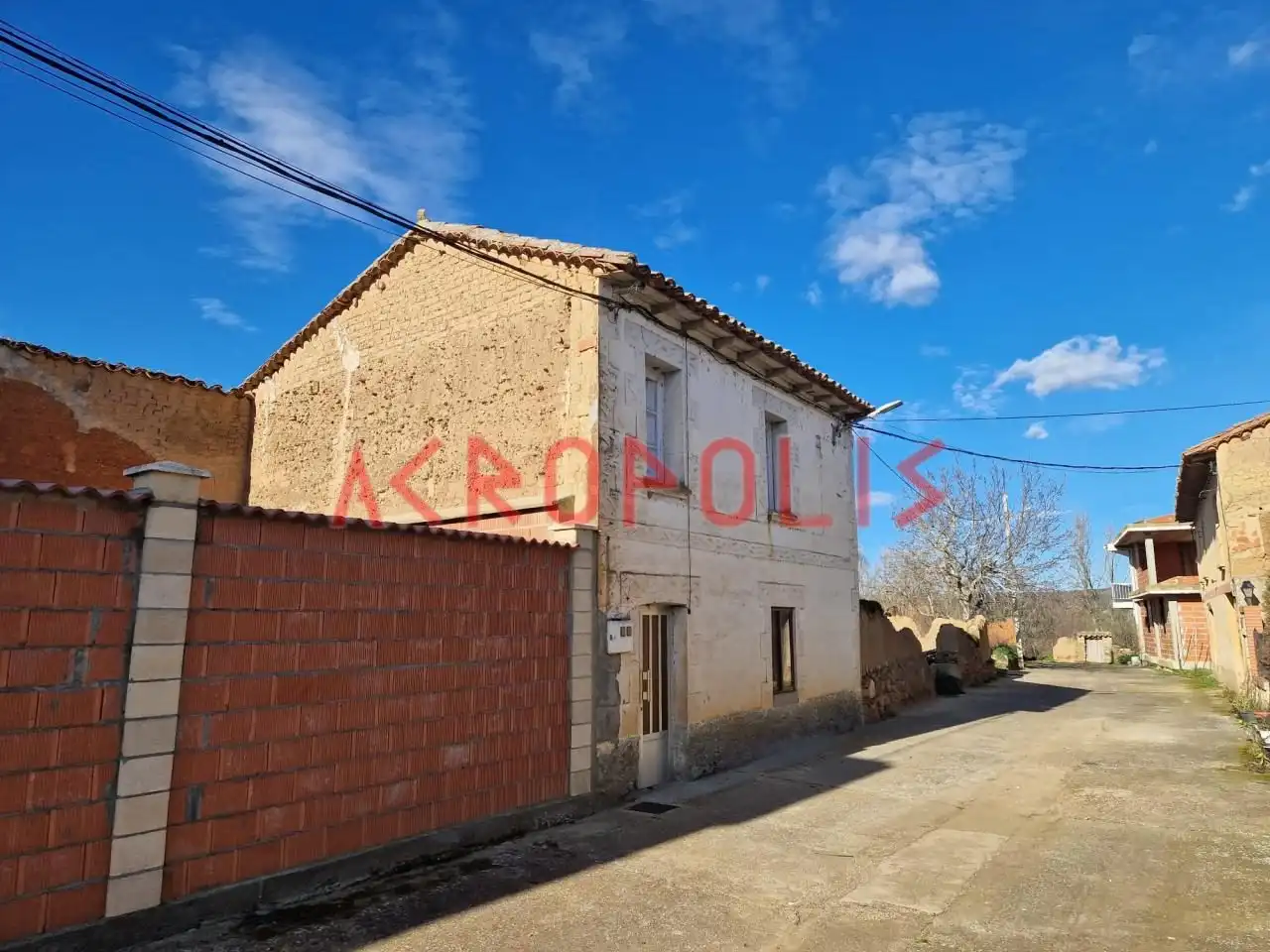 Vista exterior de Casa o chalet en venta en Brime de Urz con Calefacción