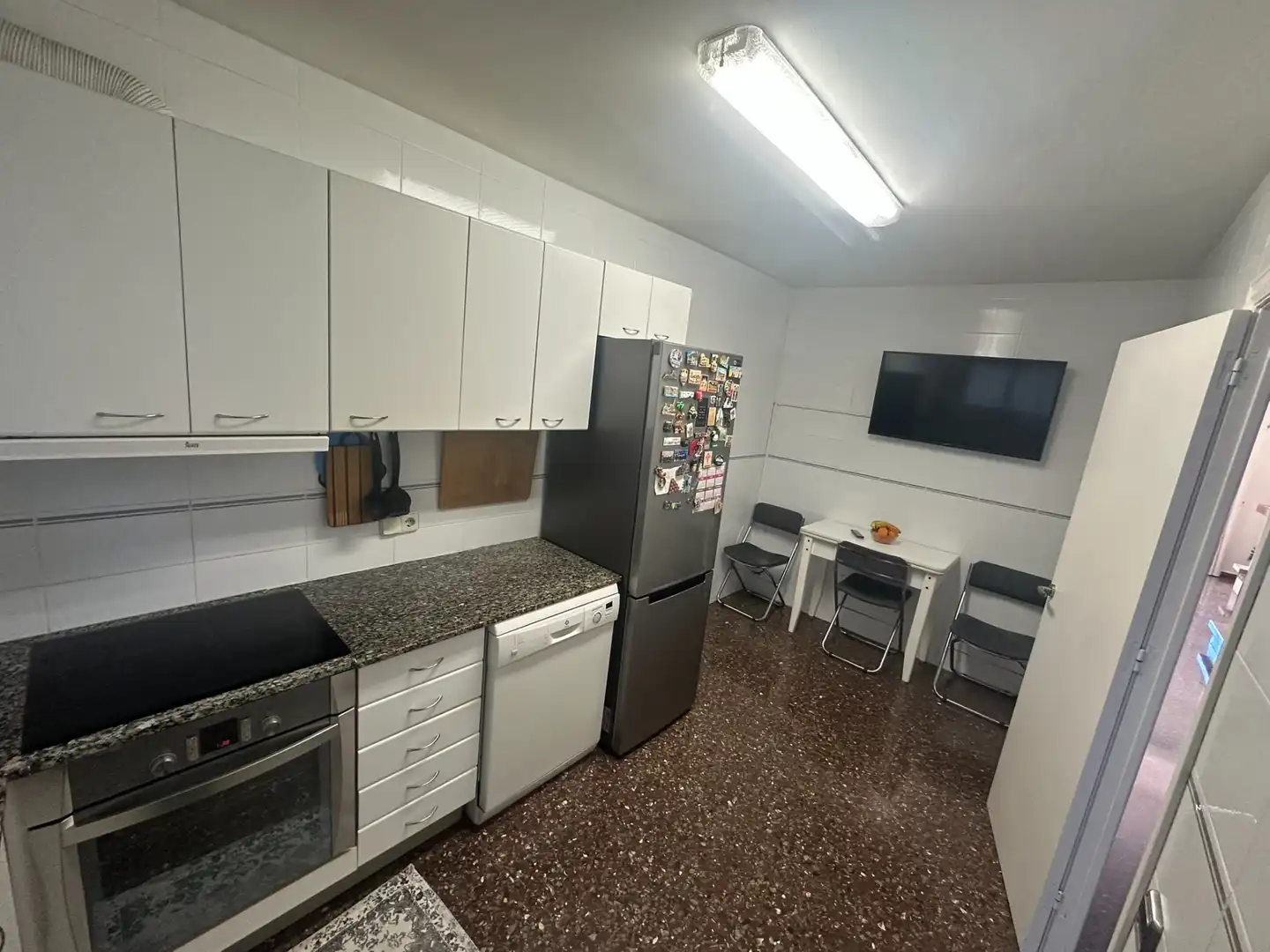 Cocina de Casa adosada en venta en Santa Coloma de Gramenet con Terraza y Balcón