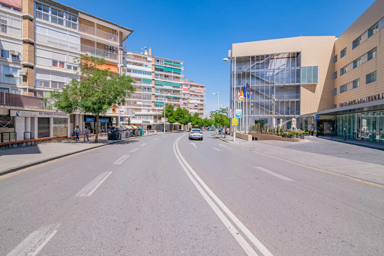 Exterior view of Flat for sale in Granada  with Terrace, Storage room and Balcony