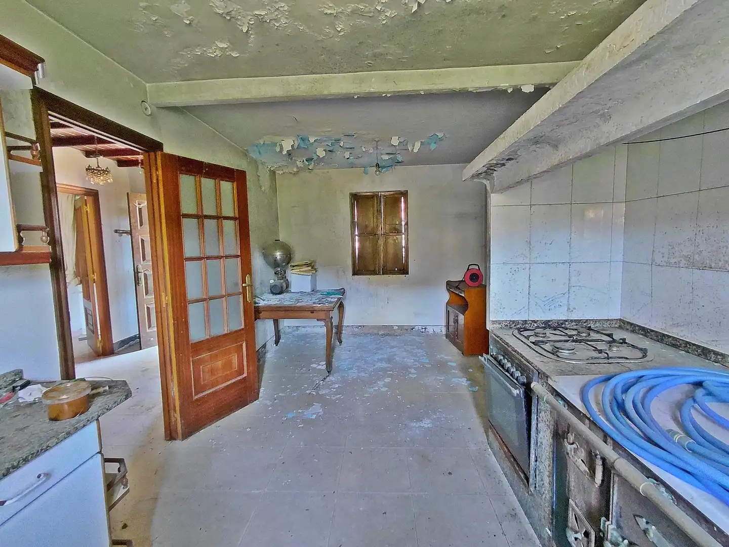 Cuina de Casa o xalet en venda en Portas amb Jardí privat i Traster