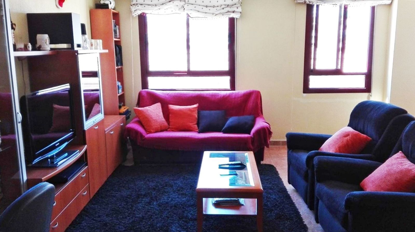 Living room of Flat for sale in Orihuela  with Air Conditioner, Heating and Furnished