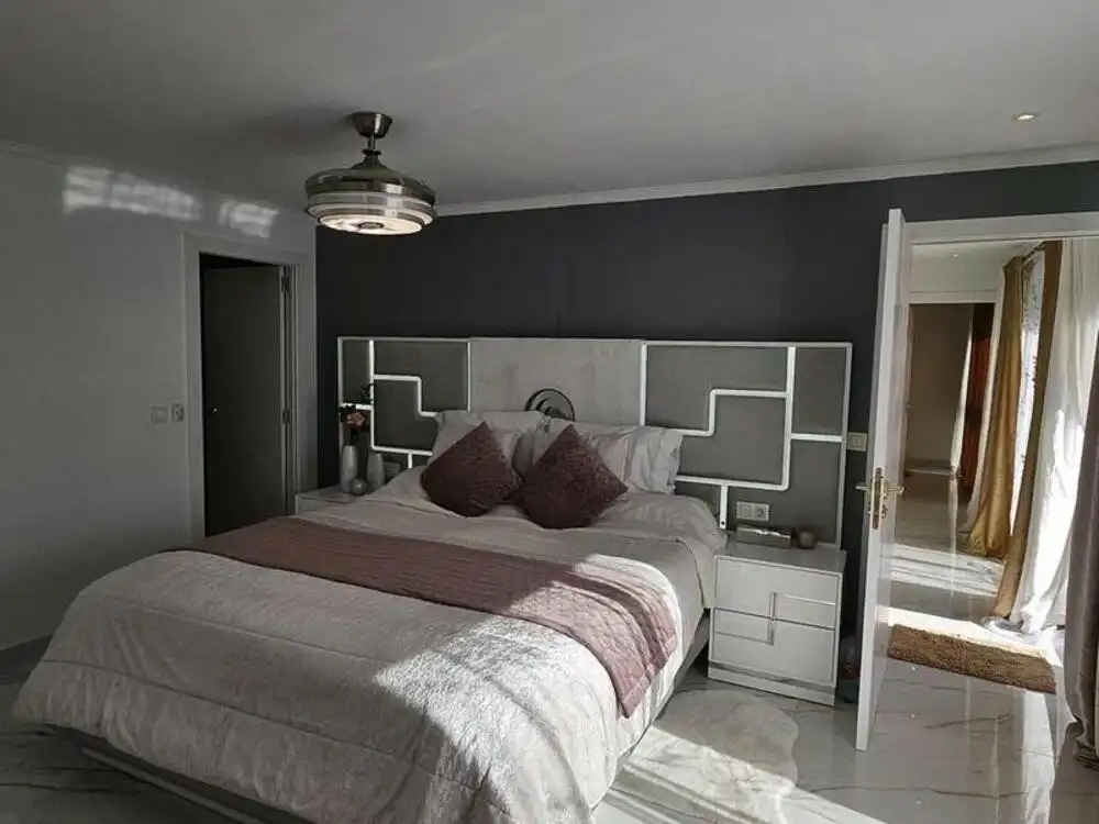 Bedroom of Houses for rent in Estepona  with Air Conditioner, Private garden and Terrace