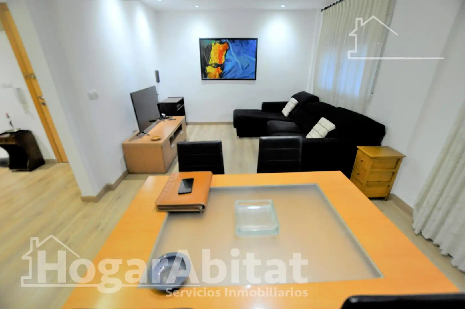 Sala de estar de Piso en venta en Valencia con Aire acondicionado y Calefacción