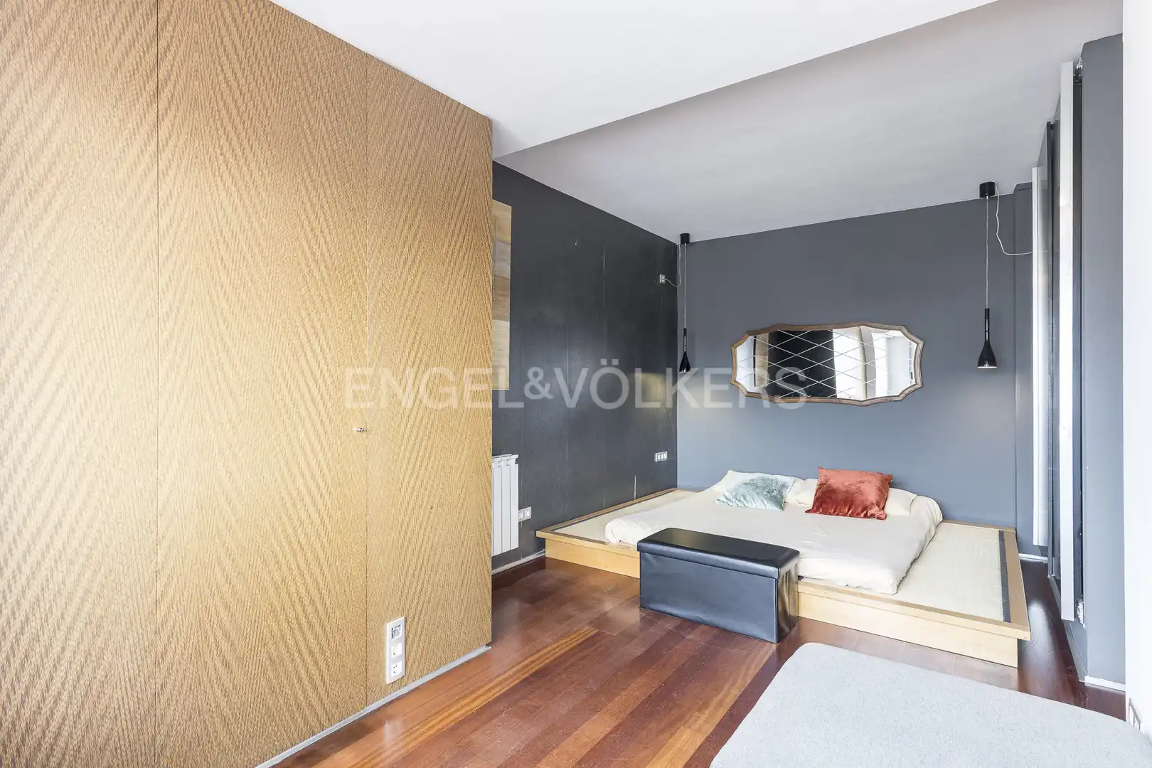 Sala d'estar de Pis de lloguer en Barcelona amb Aire condicionat, Calefacció i Parquet