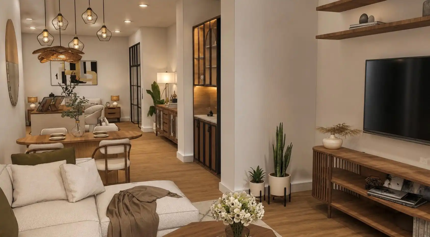 Sala de estar de Loft en venta en Málaga con Aire acondicionado