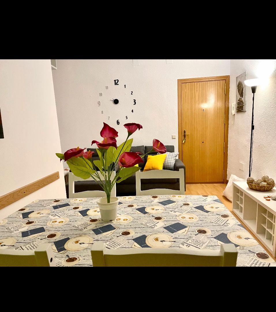 Living room of Flat to share in  Valencia Capital  with Air Conditioner, Heating and Furnished