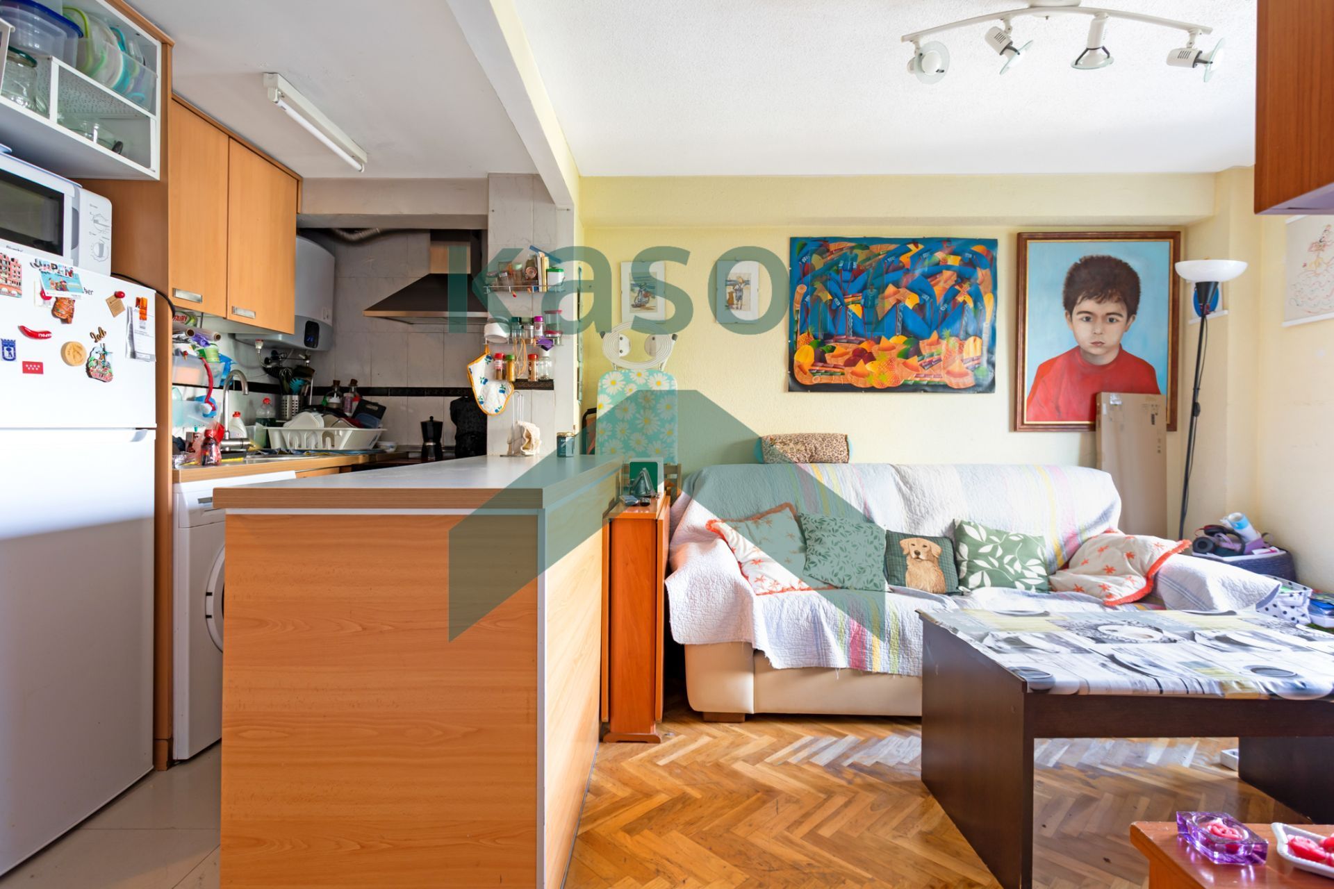 Vista exterior de Piso en venta en  Madrid Capital con Calefacción