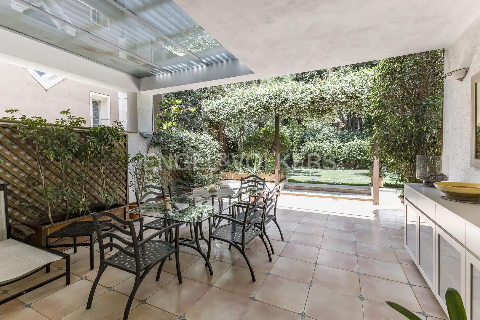 Jardín de Casa o chalet en venta en Barcelona con Aire acondicionado, Calefacción y Jardín privado