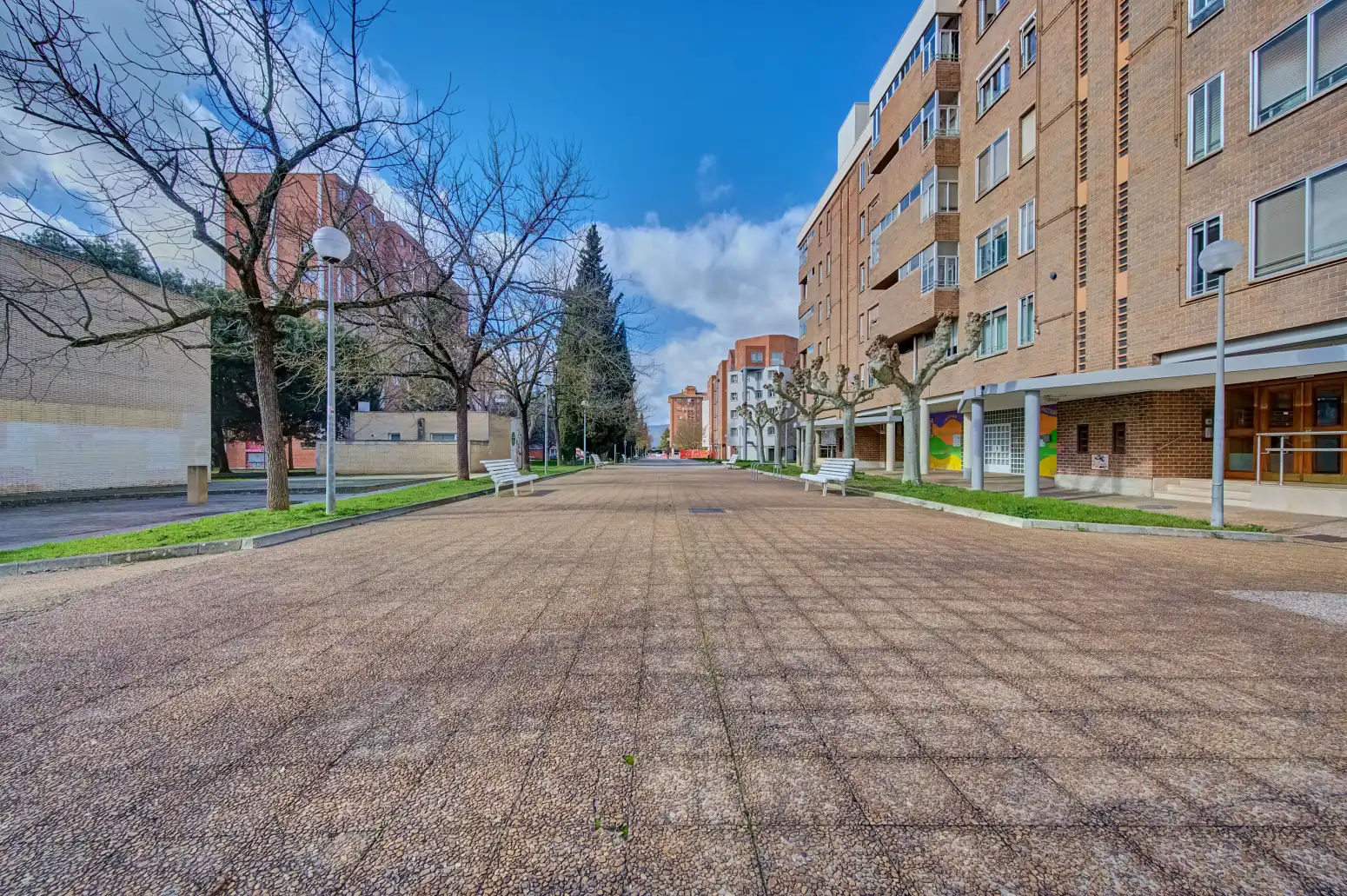 Vista exterior de Pis en venda en  Pamplona / Iruña amb Aire condicionat, Calefacció i Parquet