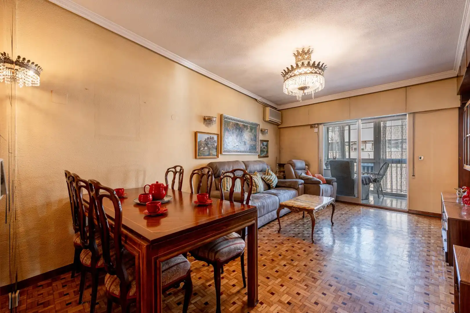 Sala de estar de Piso en venta en Madrid con Aire acondicionado, Calefacción y Terraza