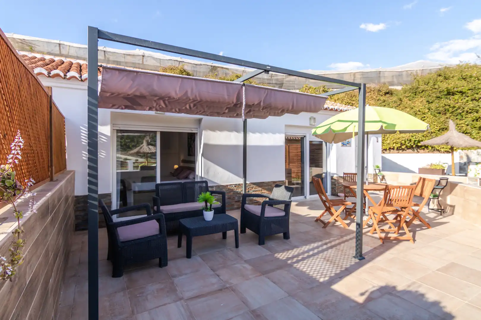 Terrassa de Casa o xalet en venda en Vélez-Málaga amb Aire condicionat, Jardí privat i Terrassa