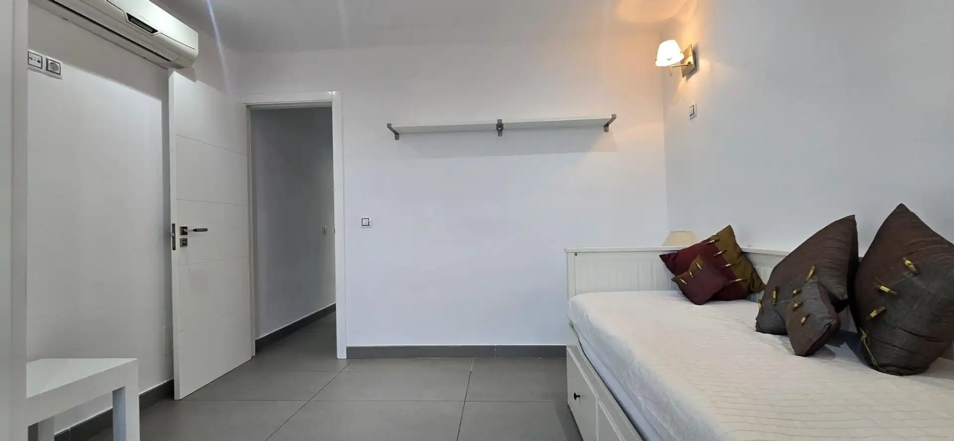 Schlafzimmer von Haus oder Chalet zur Miete in San Bartolomé de Tirajana mit Klimaanlage, Privatgarten und Terrasse