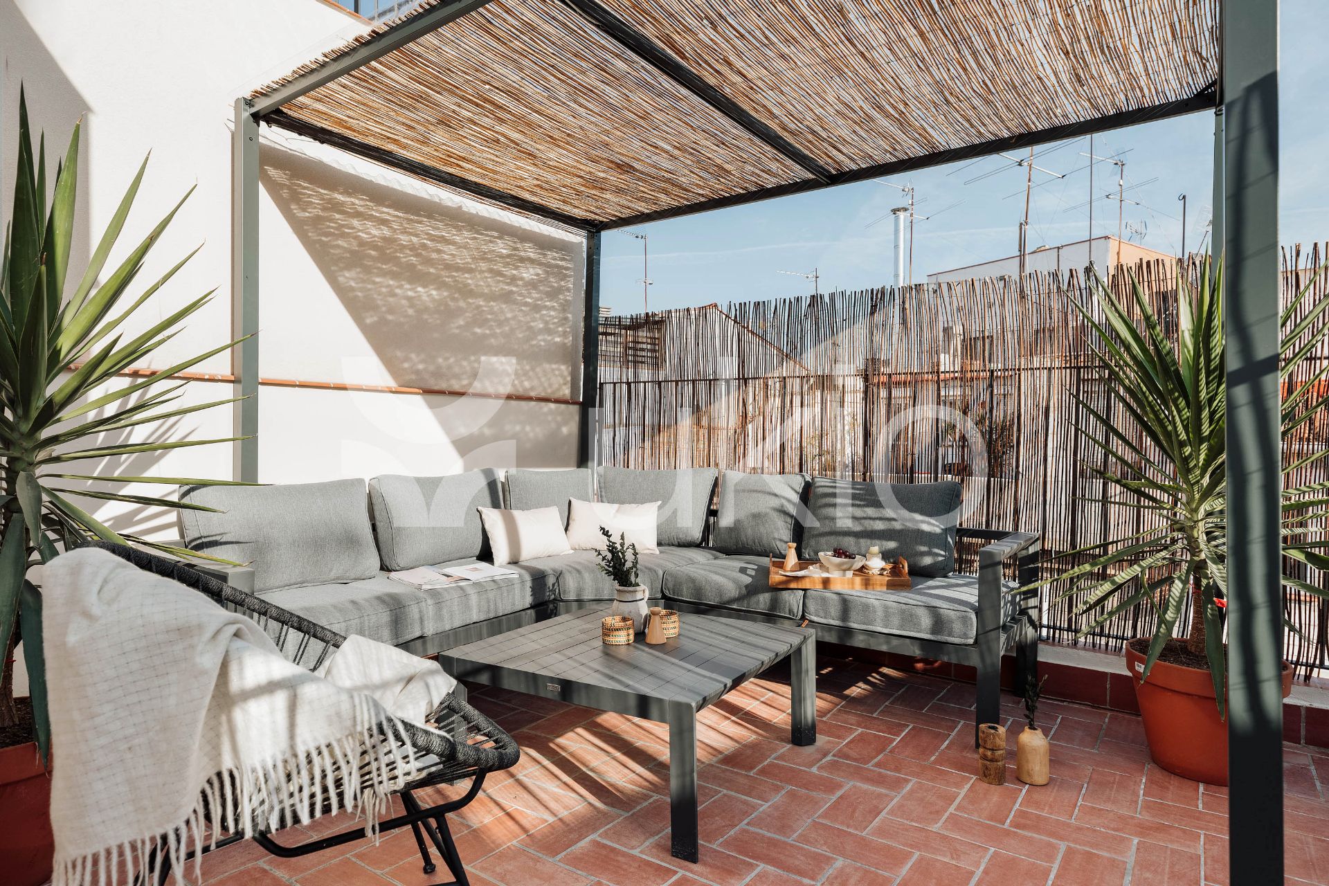 Terraza de Apartamento de alquiler en  Barcelona Capital con Aire acondicionado, Calefacción y Terraza