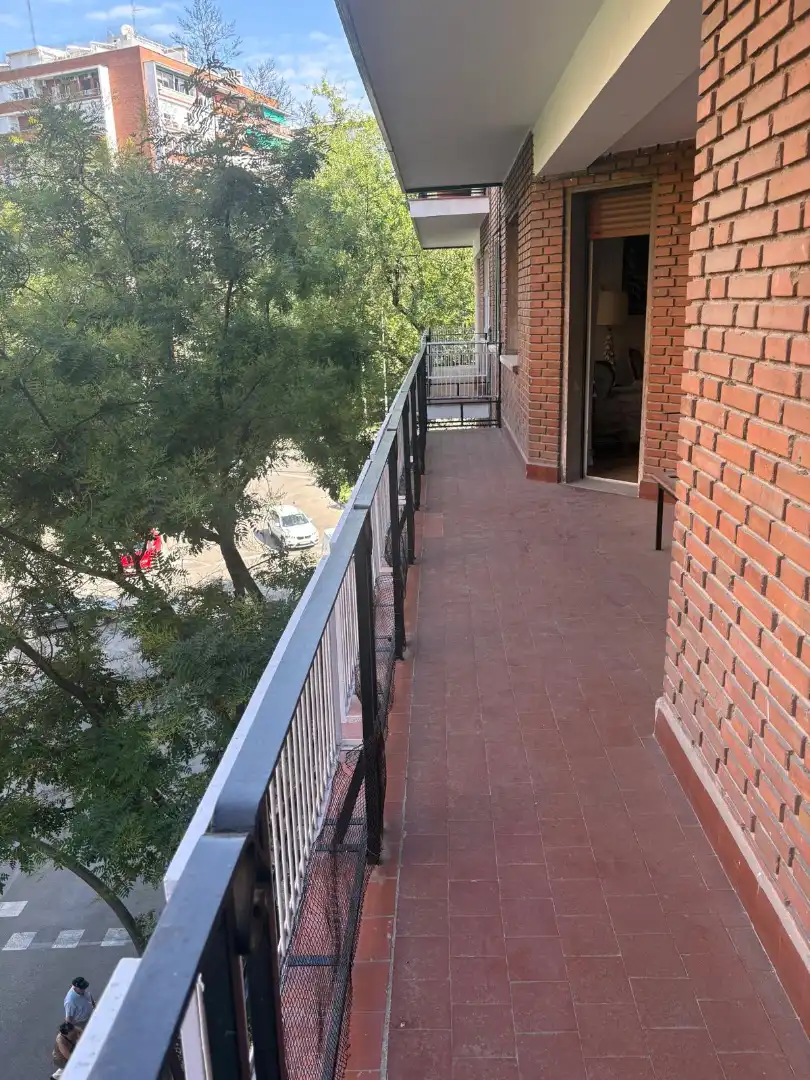 Balcony of Flat for sale in Madrid  with Air Conditioner, Heating and Terrace