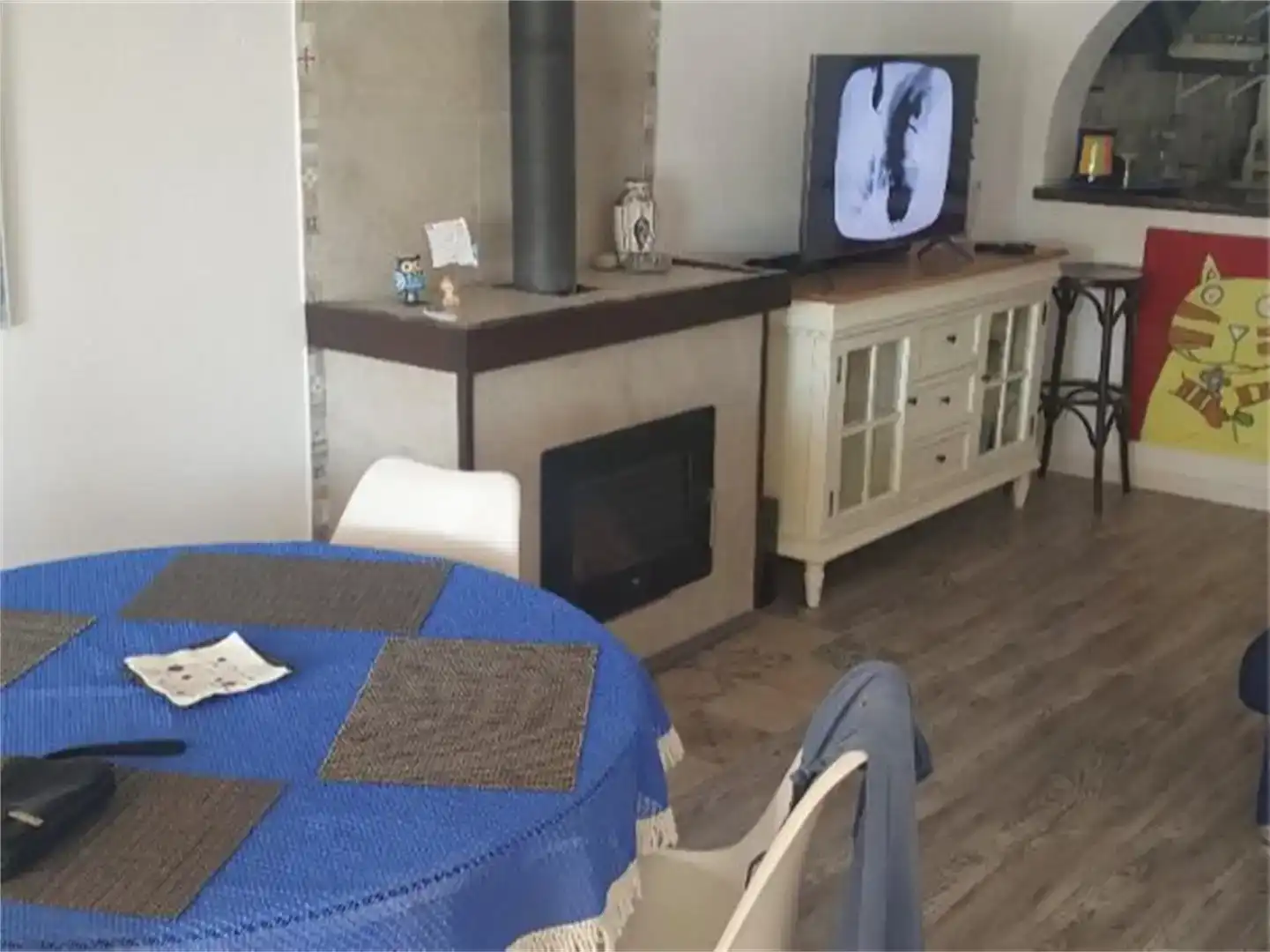 Comedor de Casa adosada de alquiler en Pueblo Acantilado - Lanuza