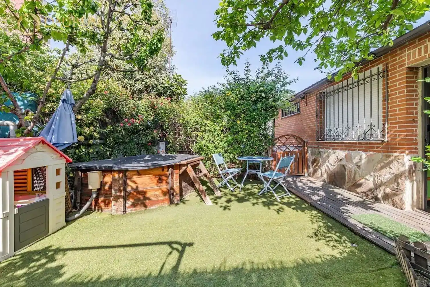 Garden of Houses for sale in Hortaleza