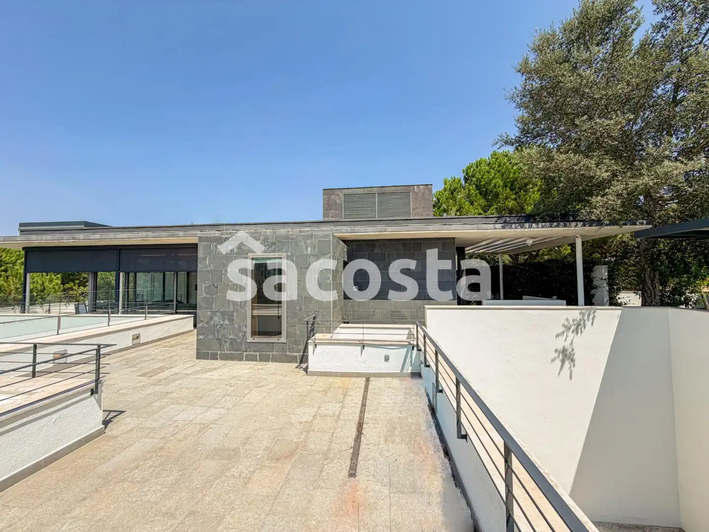 Vista exterior de Casa o chalet en venta en Caldes de Malavella con Aire acondicionado, Calefacción y Jardín privado