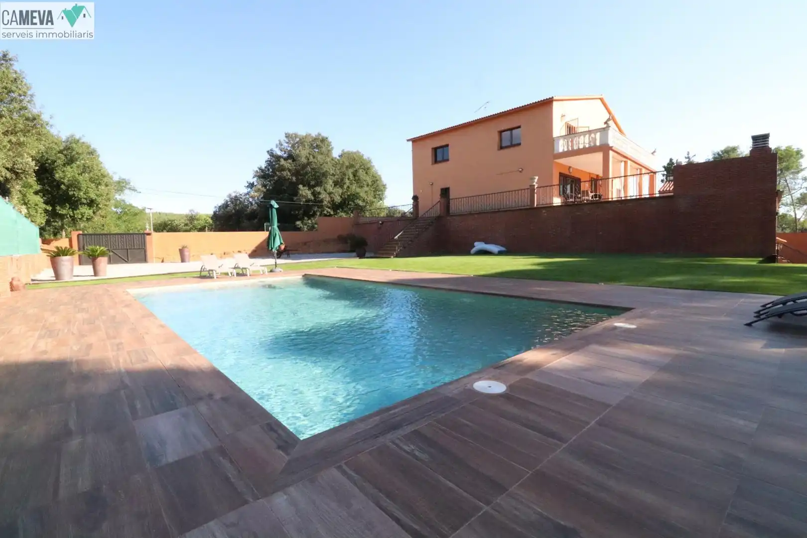 Swimming pool of Houses for sale in Terrassa  with Heating, Private garden and Terrace