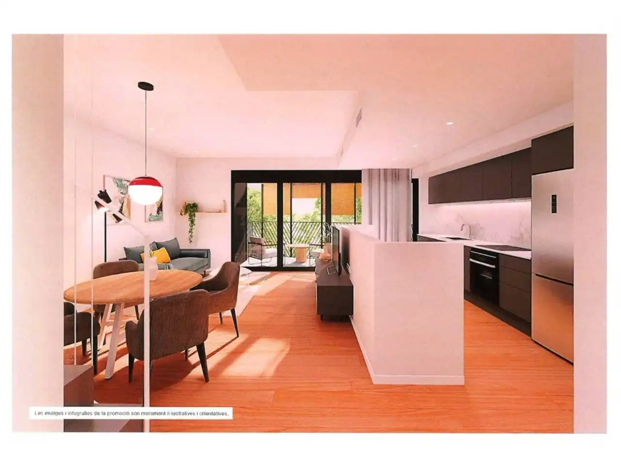 Living room of Flat for sale in Lliçà d'Amunt  with Air Conditioner, Heating and Private garden