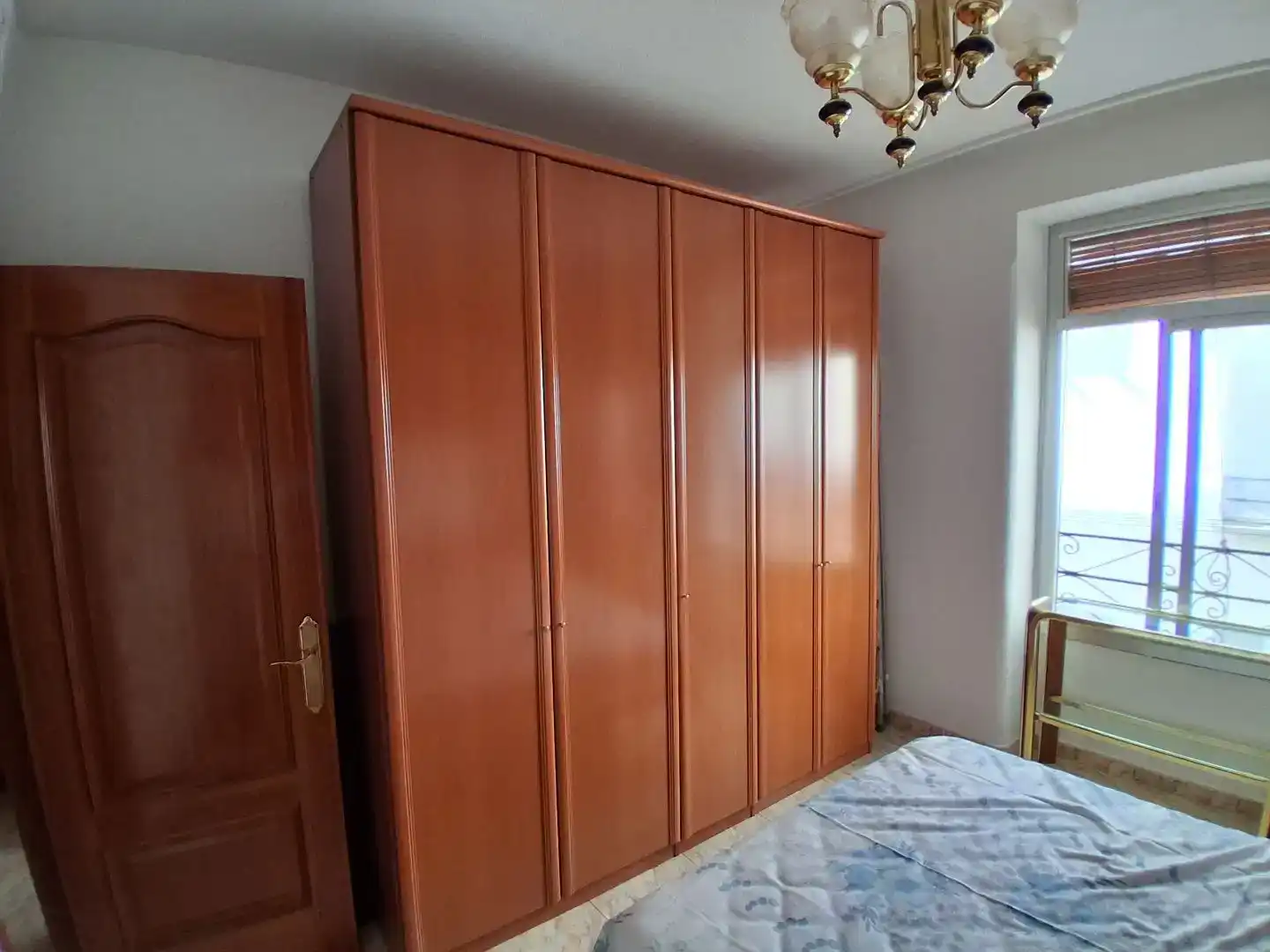 Bedroom of Flat for sale in  Madrid Capital