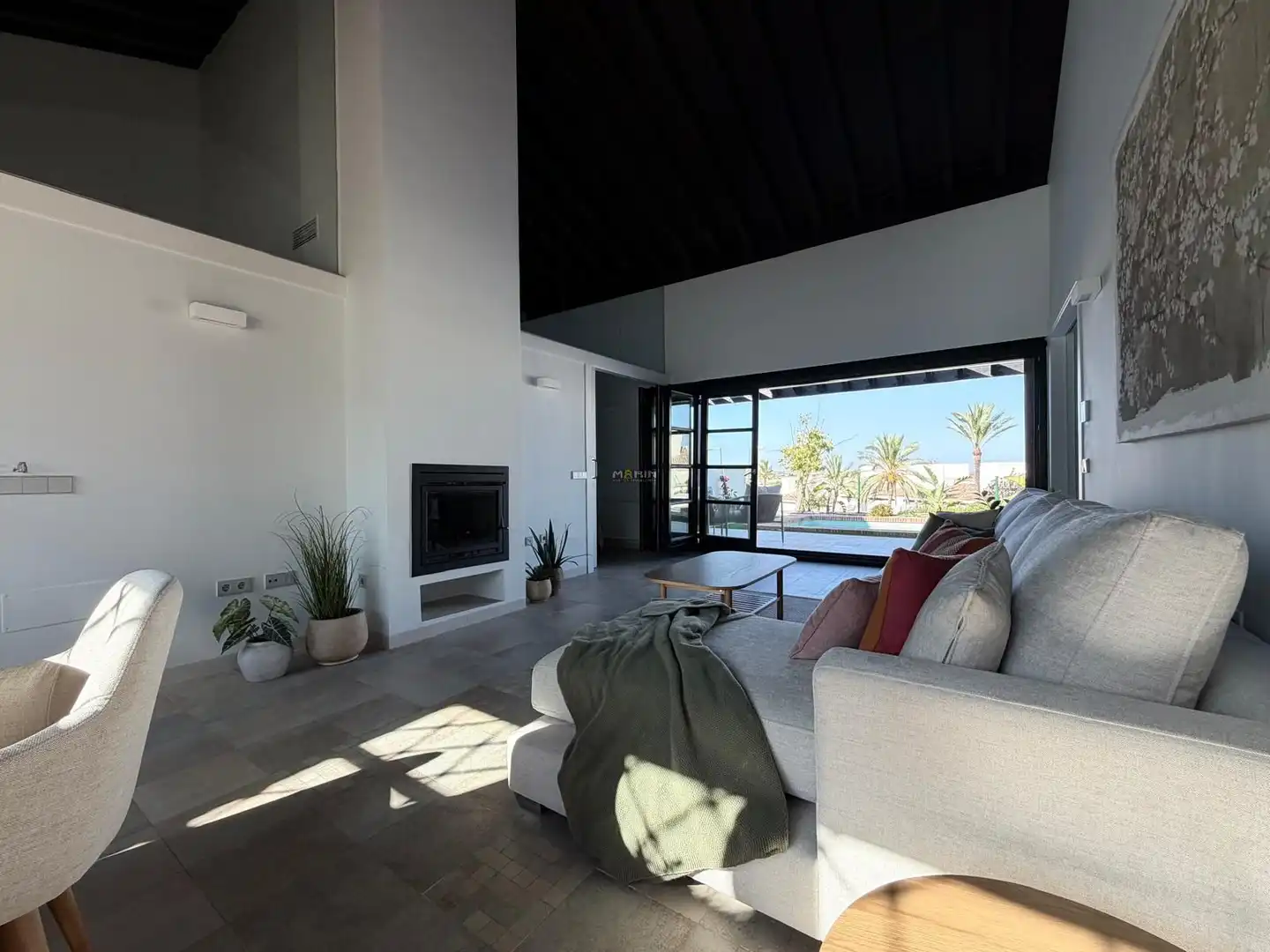 Sala de estar de Casa o chalet en venta en Murcia con Aire acondicionado, Jardín privado y Terraza