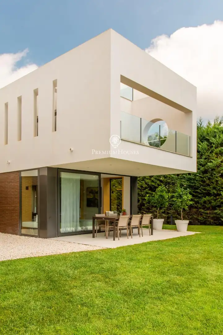 Terrassa de Casa o xalet en venda en Sant Andreu de Llavaneres amb Aire condicionat, Calefacció i Jardí privat
