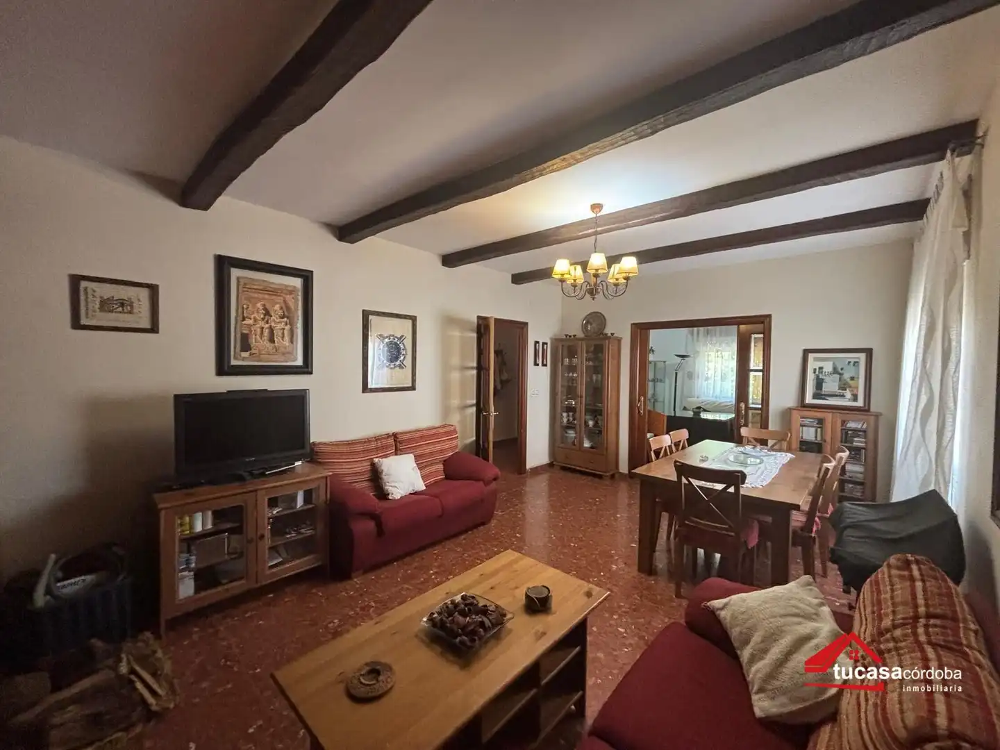 Living room of Country homes for sale in Córdoba  with Air Conditioner, Heating and Storage room