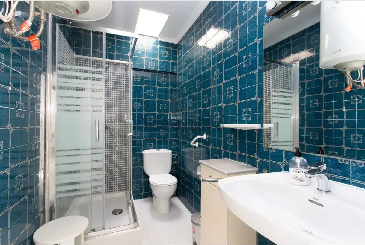 Badezimmer von Einfamilien-Reihenhaus zum Verkauf in Peñíscola / Peníscola mit Privatgarten, Terrasse und Abstellraum