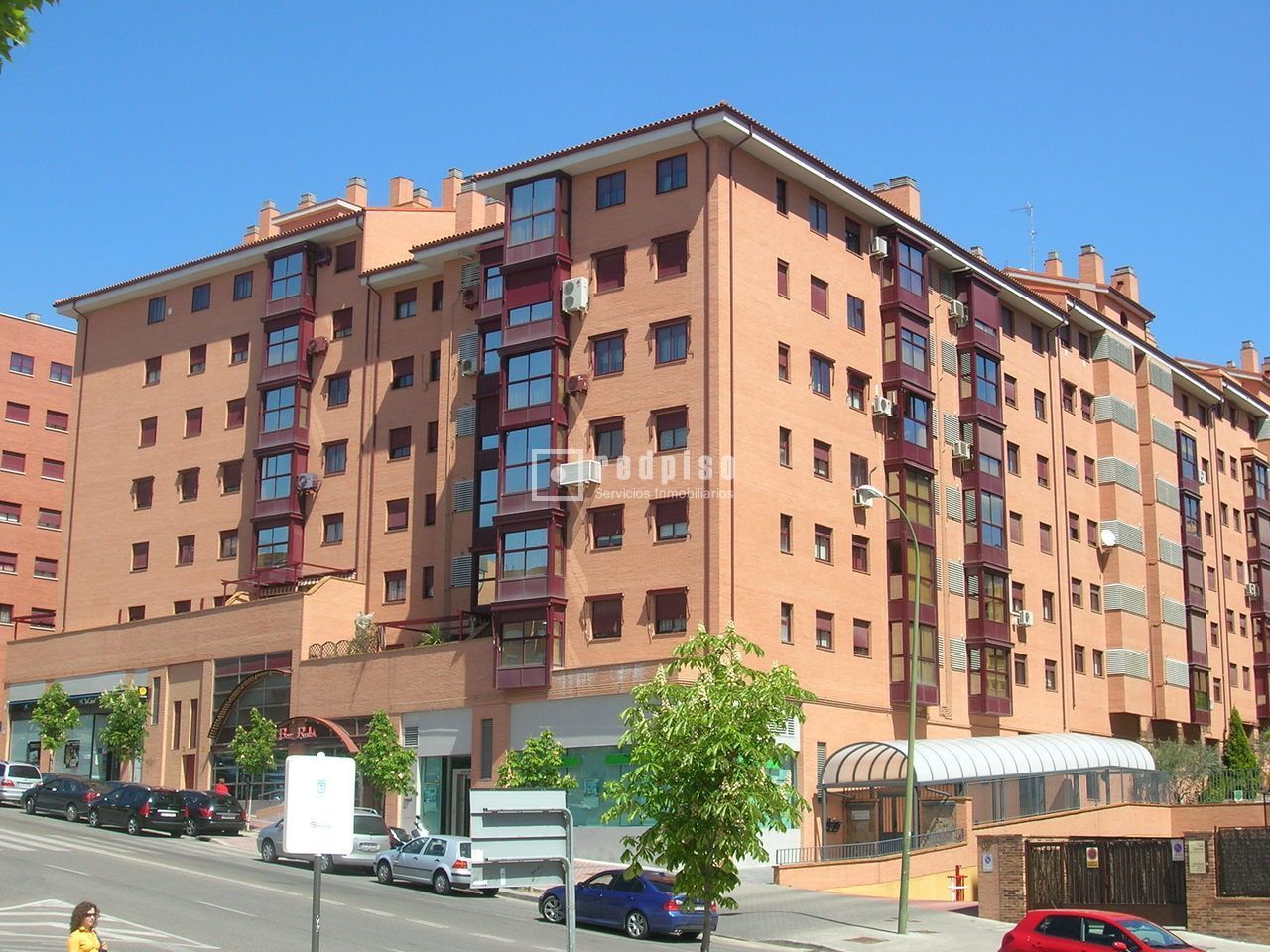 Exterior view of Flat for sale in  Madrid Capital  with Air Conditioner, Heating and Parquet flooring