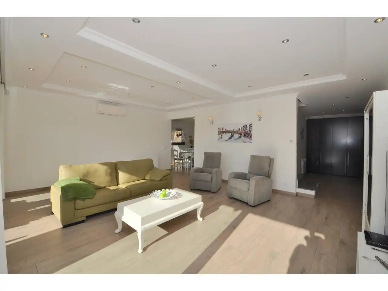 Sala d'estar de Casa o xalet en venda en Lloret de Mar amb Aire condicionat, Calefacció i Jardí privat