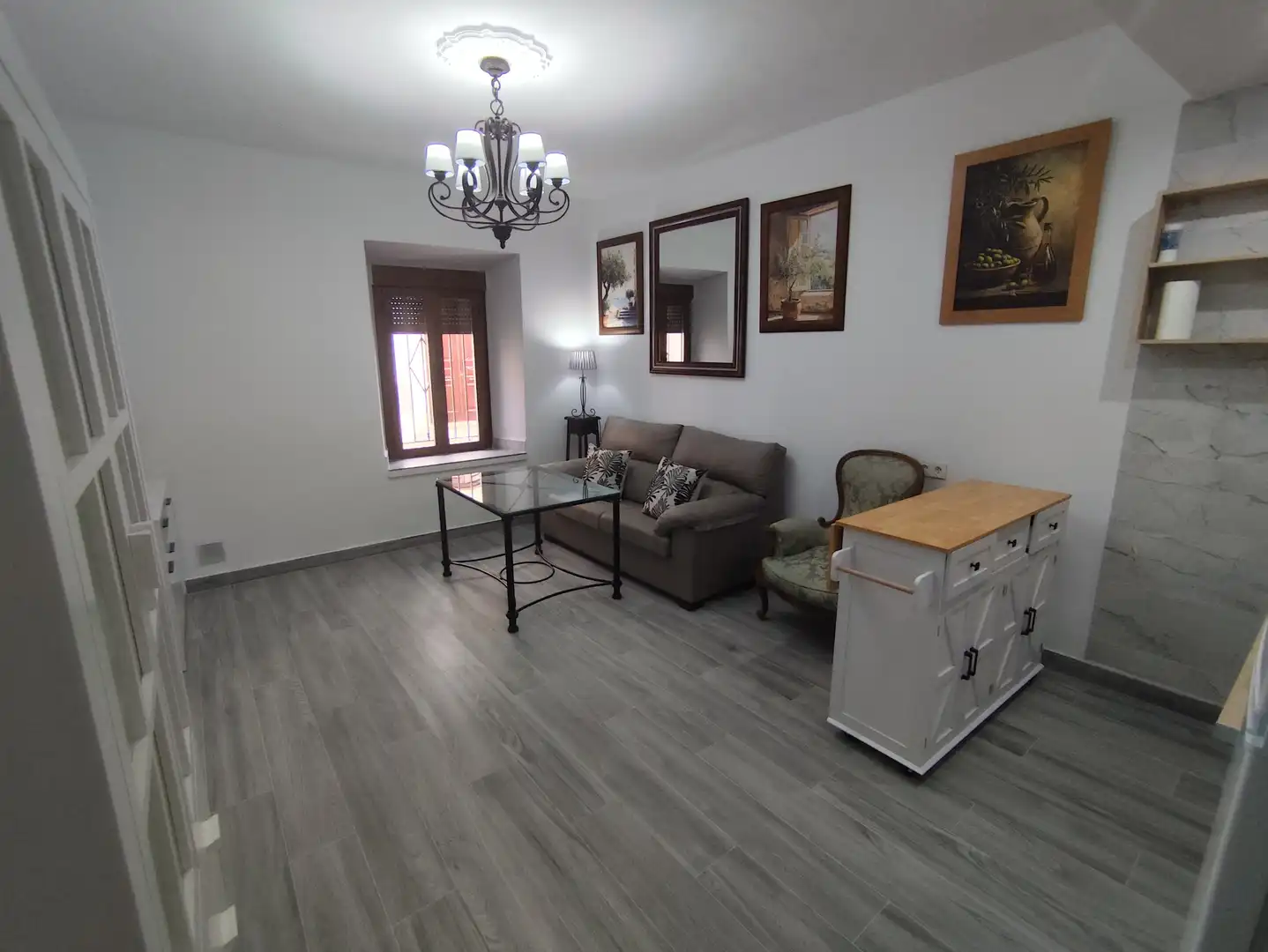 Sala de estar de Piso de alquiler en Úbeda con Amueblado, Horno y Lavadora