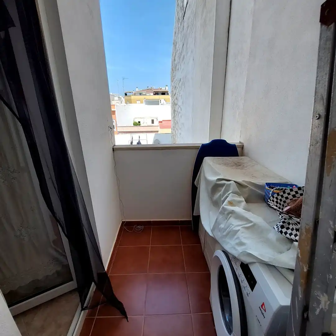 Terrasse von Wohnung zum Verkauf in Ciutadella de Menorca mit Klimaanlage, Möbliert und Ofen