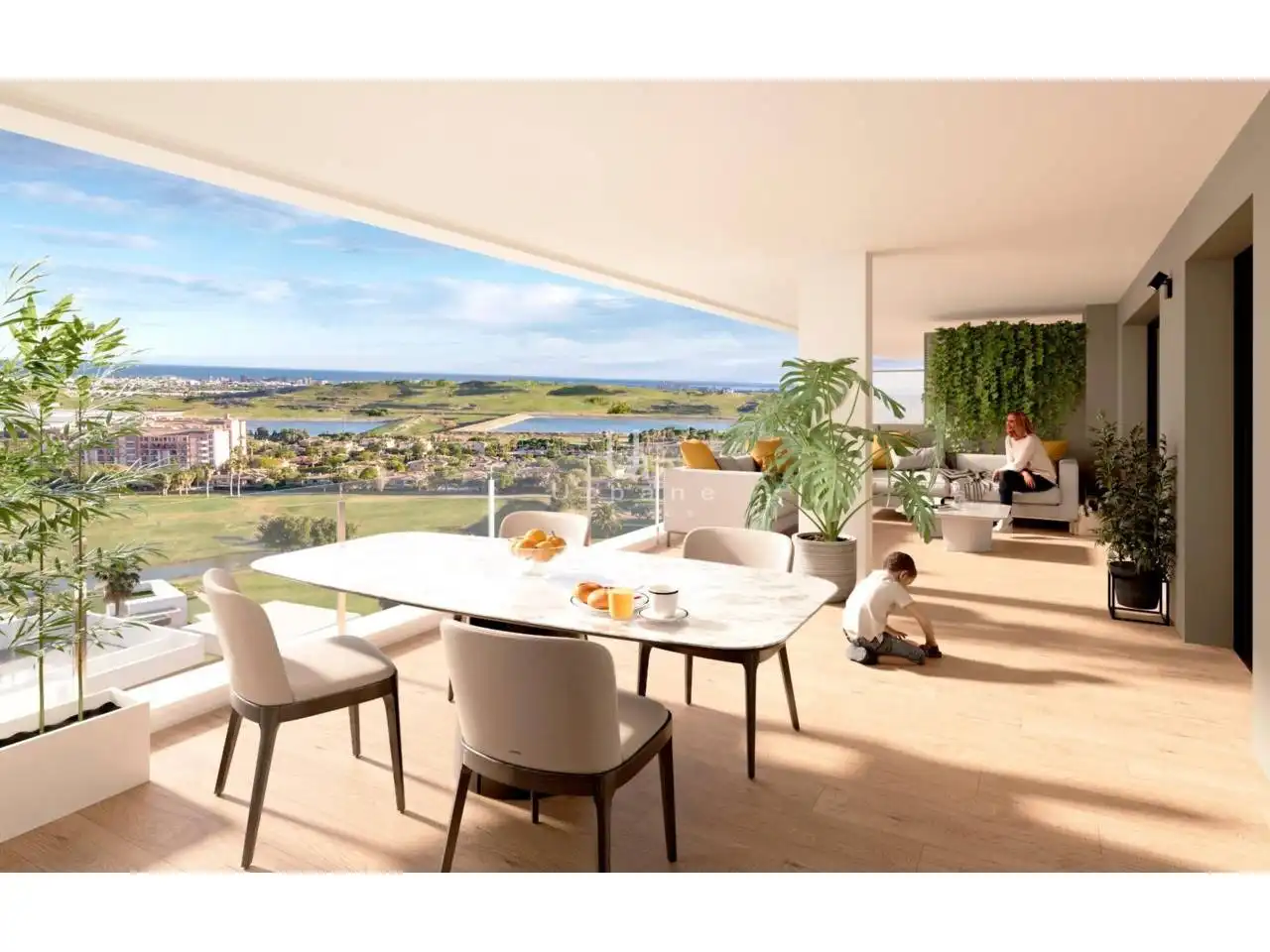 Terrace of Attic for sale in Mutxamel  with Air Conditioner, Parquet flooring and Terrace